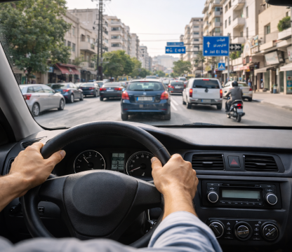 Local daily driving experience in Lebanon with a rented car